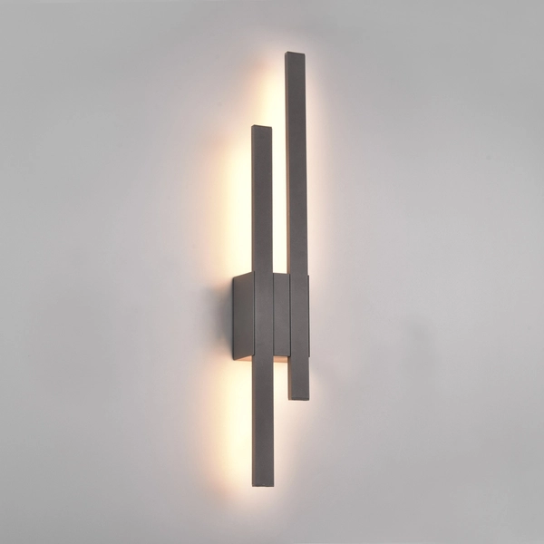 Elewacyjna lampa ogrodowa LETRA DL242221460 LED 9W 3000K IP54 grafitowa