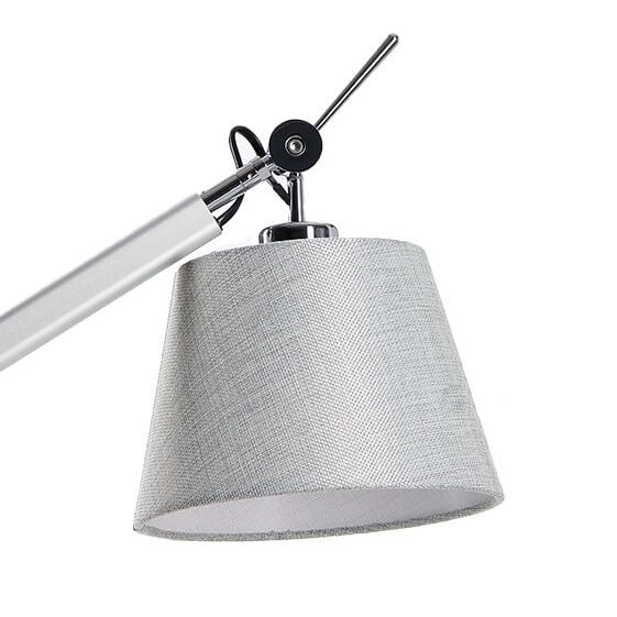 Lampka biurkowa Zyta AZ2307+AZ2598 Azzardo wysięgnik regulowany chrom szary