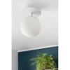 Lampa ścienna PLAAT C PLC1120S0 IP44 do łazienki czerwony pomarańczowy