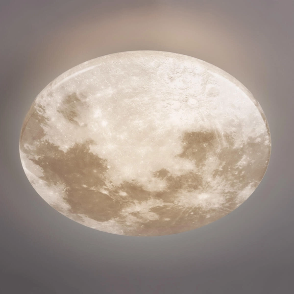 Plafon nasufitowy Moonika R62764000 LED 15W 3000K IP44 księżyc biały