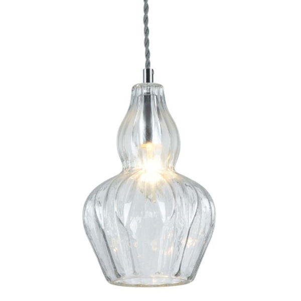 Dekoracyjna lampa wisząca Eustoma MOD238-PL-01-TR przeźroczysta