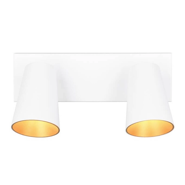 Sufitowa lampa Sharp 817100231 reflektorki tuby do kuchni metalowa biała