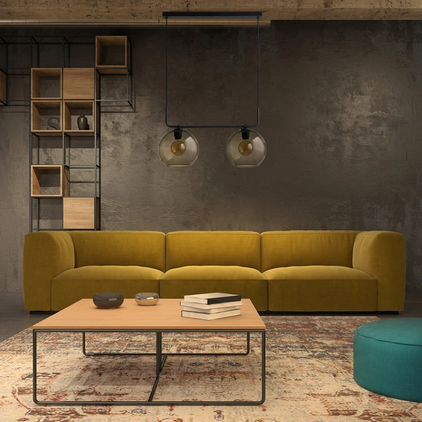 Kuchenna lampa wisząca Monaco 9363 loftowa nad wyspę balls czarna