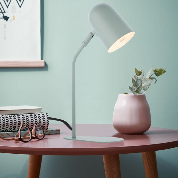 Biurkowa lampa Tong 92717/04 do gabinetu zielona