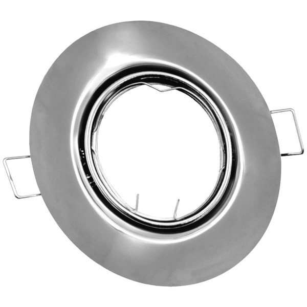 Zestaw 3 lamp podtynkowych Olin oczka z żarówkami nikiel