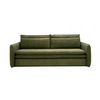 Sofa z funkcją spania Sense Slim 5900168831179 King Home sztruksowa zielona