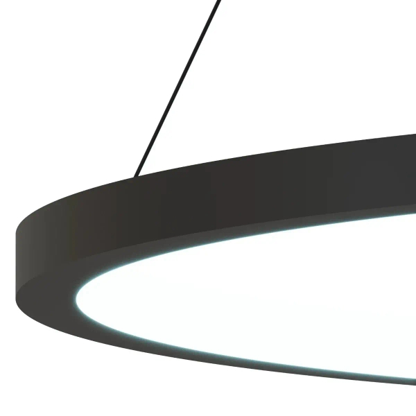 Nad stół wisząca lampa PL0150-BK LED 35W CCT pierścień czarny