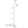 Lampa podłogowa VANTOS DL132412400 czarna tuba stojąca do gabinetu