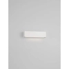 Matowy ścienny kinkiet RAVEZCO LE75200 LED 8W 3000K IP65 biała