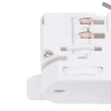 3-fazowy adapter do szynoprzewodu 8080 Zumaline biały