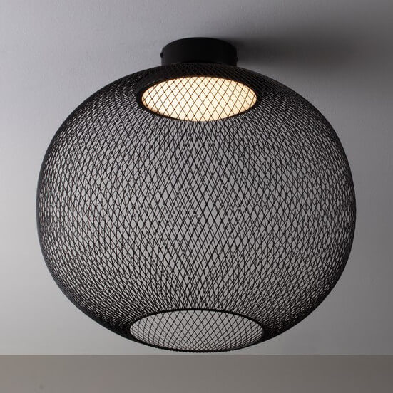 Lampa sufitowa okrągła RITA LE44254 LED 23W 3000K druciak czarna