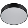 Czarny plafon salonowy 137623620811 LED 43W nowoczesny