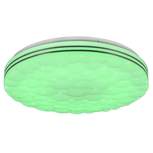 Plafon nasufitowy RGB do salonu Tiger R67131100 LED 22W 2700-6000K biały