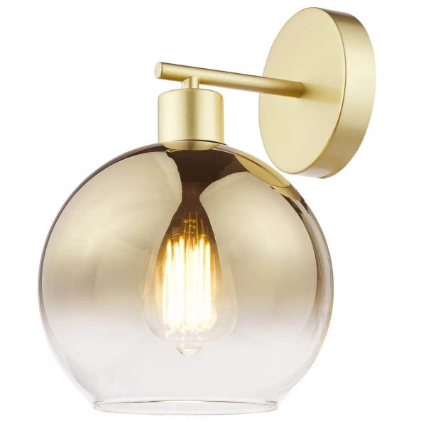 Naścienna lampa do przedpokoju Lycia LYC0735 szklane kule złoty