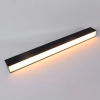 Prostokątna lampa przysufitowa Astar CL0105-18-BK LED 20W 3000-4000K czarny