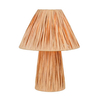 Stołowa lampka Anea R51752036 papierowa ekologiczna beżowa