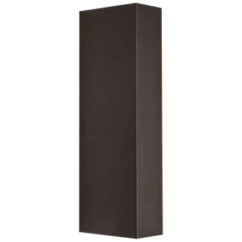 Kinkiet LAMPA ścienna MALMO 9705 Nowodvorski prostokątna OPRAWA metalowa grafitowa