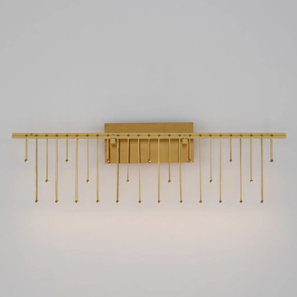 Ścienna lampa HUARAZ LE44448 LED 11W 3000K dekoracyjna złota