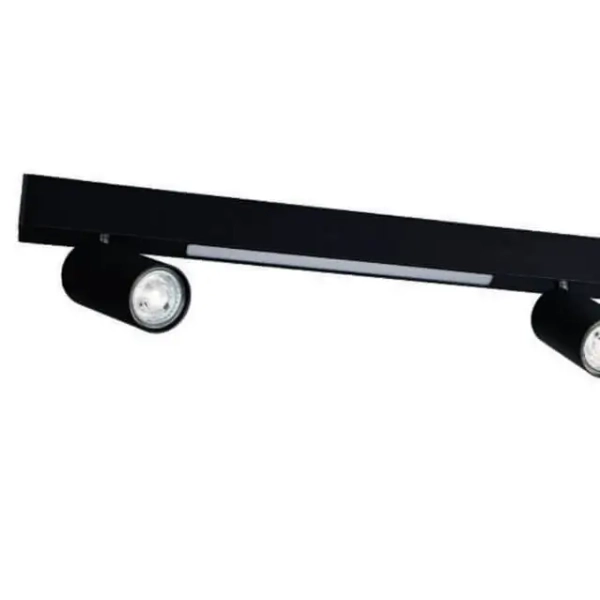 Przysufitowa lampa Mannari S230757205 Zumaline 16W 3000K +3xGU10 czarny