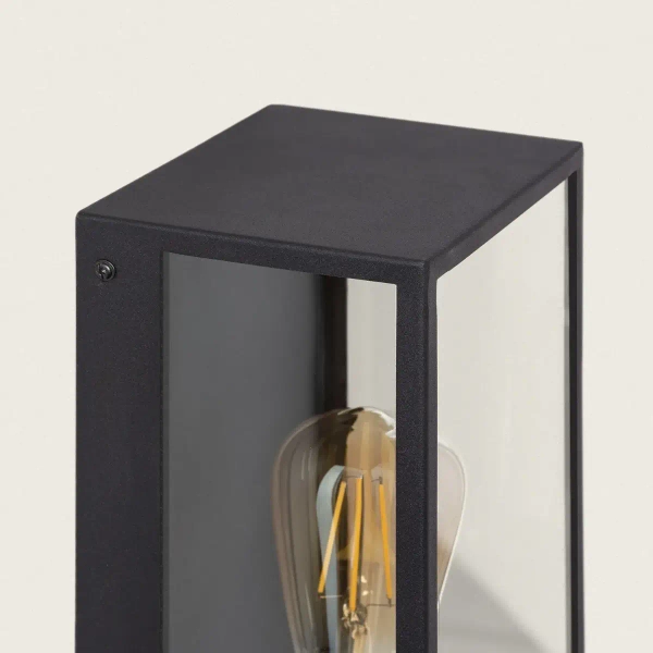 Kinkiet ścienny zewnętrzny Gardena Clasica ABR-KZL-E27 Abruzzo IP44 czarny