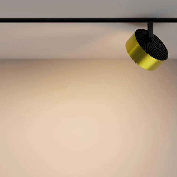 Szynowa magnetyczna lampa Rado TR040-2-18W3K-BBS LED 18W 3000K ścieżka świetlna mosiądz