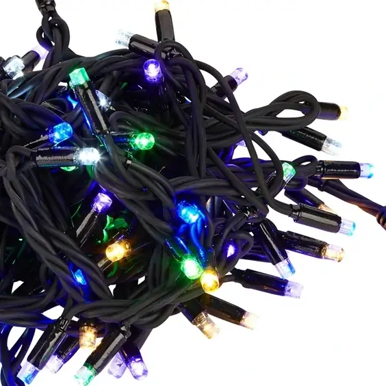 Światełka ogrodowe na choinkę 10m 100 LED 9,2W multikolor