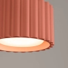 Sufitowa lampa AURA SL.1827 brzoskwiniowa 1xGx53 ryfel tubka metalowa