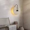 Naturalny ścienny kinkiet Travertino CGTRAVERT LED 4W 3000–6000K czarny