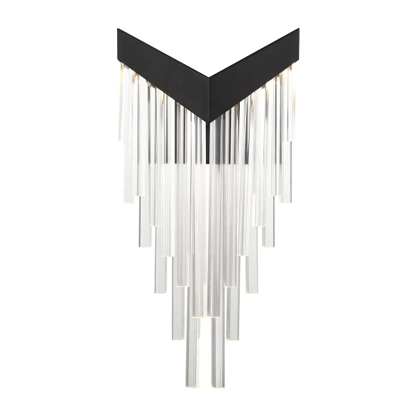 Kinkiet ścienny do salonu Vivien QN-VIVIEN-1W-BK LED 12W 3000K czarny