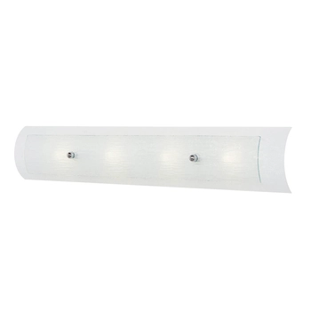 Podłużna lampa ścienna HK-DUET4-BATH hermetyczna chrom