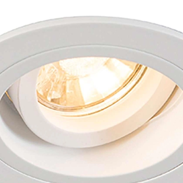 Metalowa lampa sufitowa Chuck 92699-N Zumaline wpust do zabudowy