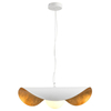 Metalowa lampa wisząca nad stół ENZO ST-F22020601-D60 white biały złoty