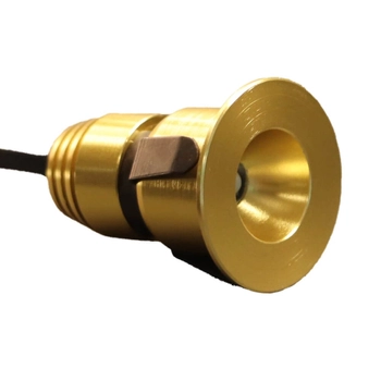 Lampa okragła podtynkowa POINT 288001205 LED 1W 4000K downlight złoty