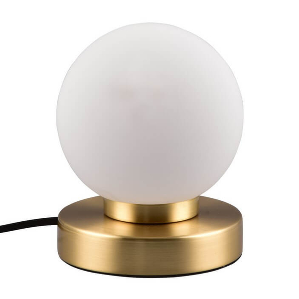 Nocna lampka Prinz R54011008 RL Light bańka do salonu złota biała