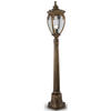 Lampa stojąca ogrodowa Fleur O414FL-01GB1 kopuła złota