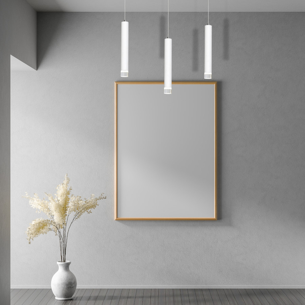 LAMPA wisząca ALBA ML189 Milagro metalowa OPRAWA zwis LED 15W 4000K listwa kaskada tuby sople białe