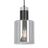 Lampa wisząca na listwie Brus K-5253 Kaja potrójna metalowa czarna