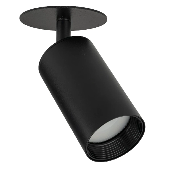 Podtynkowa lampa sufitowa Amis 10806 tubka punktowa czarny