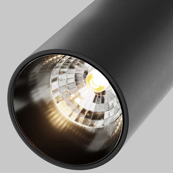 Lampa magnetyczna ścieżka świetlna Focus TR103-1-12W3K-M-B LED 12W 3000K reflektorek czarna