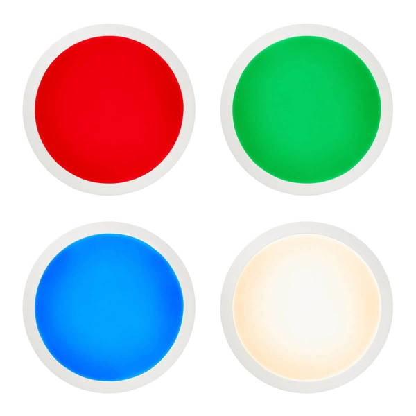 Ledowa lampa sufitowa Abie G97060/05 24W 2700-6200K+RGB pilot biały