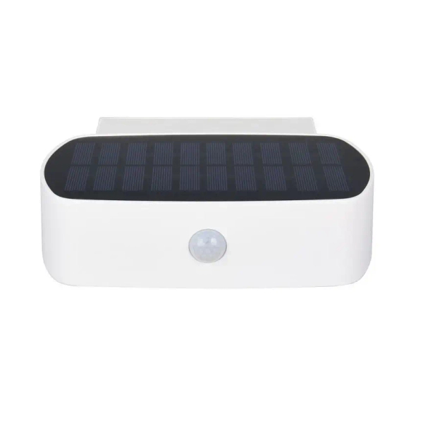 Ścienna lampa solarna z czujnikiem ruchu BILBAO R23336201 LED 7W 4000K IP44 biały