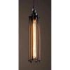Lampa wisząca loft RETRO KRH-E27 metalowa vintage zwis czarny