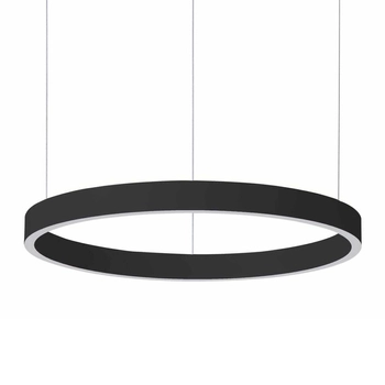 Lampa okrąg zwis Brasco PND-56215D-100RPP-BK-3KS4K-TRDIMM Italux LED 100W 3000-4000K czarny