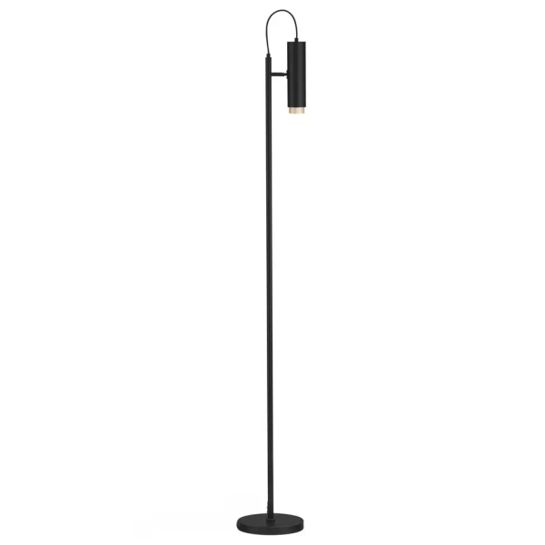 Podłogowa lampa TORVILA LE45624 regulowana tuba czarny złoty