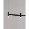 Potrójna lampa wisząca do salonu CORVETA LE45426 LED 12W 3000K czarna
