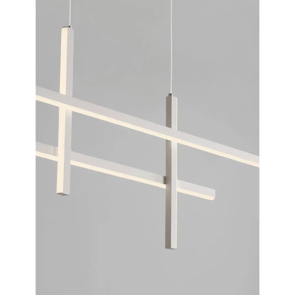 Lampa wisząca nad wyspę FORENZO LE45481 LED 40W 3200K biała