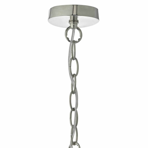 Wisząca lampa szklana kula TAMARA TAM0138 srebrny przezroczysty