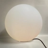 Kulista lampa wtykowa Gaja LP-JH-1095-500 do ogrodu IP65 biała