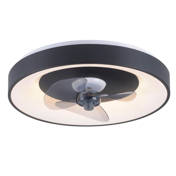 Sufitowa lampa wentylator Venika 14644-18 Just Light 36W 2700-5000K czarna