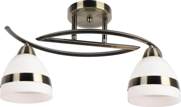 Lampa do korytarza sufitowa Colar K-JSL-6572/2 AB patyna